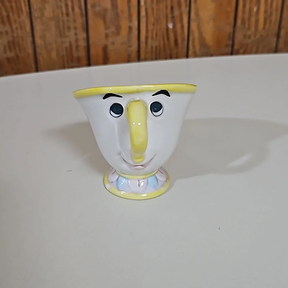 Disney Beauty and The Beast Ms. Pots, Chip and 2 Cups Ceramic Set - Picture 9 of 16